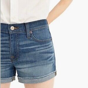 J. Crew Factory light wash jean shorts size 28